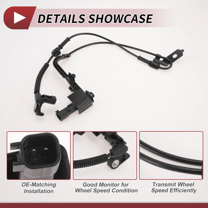 ABS Wheel Speed Sensor for Ford Fusion (2010-2012) Front Left