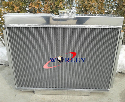 Aluminum Radiator for Ford Mustang, Mercury Cougar, XR7, Torino (67-70)