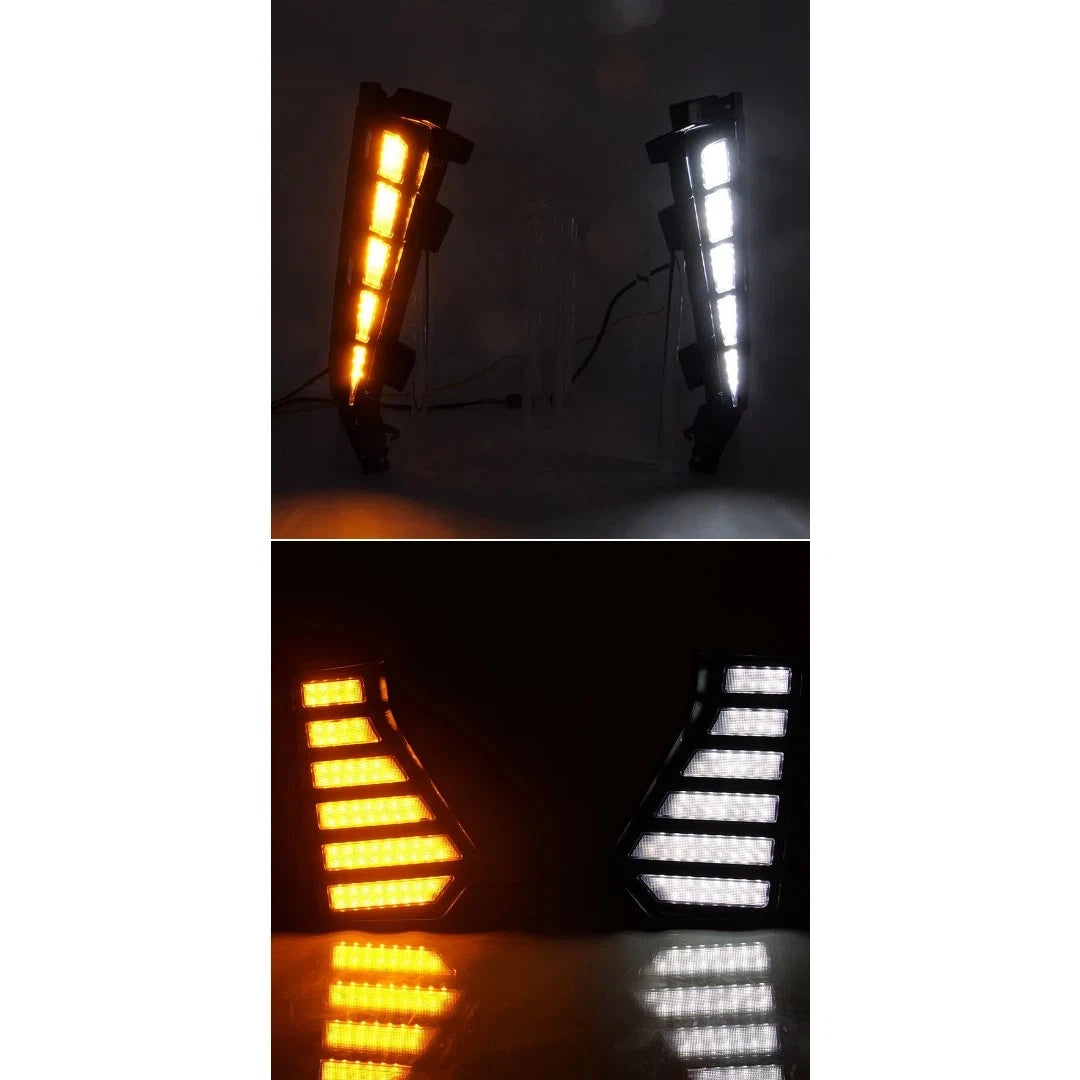 LED Headlight Day Running Lights Wheel Arch Lamps for Toyota Tacoma (2024–2025)