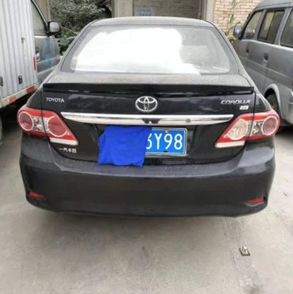 Black Rear Boot Spoiler ABS for Toyota Corolla Factory Style Wing (2009-2013)