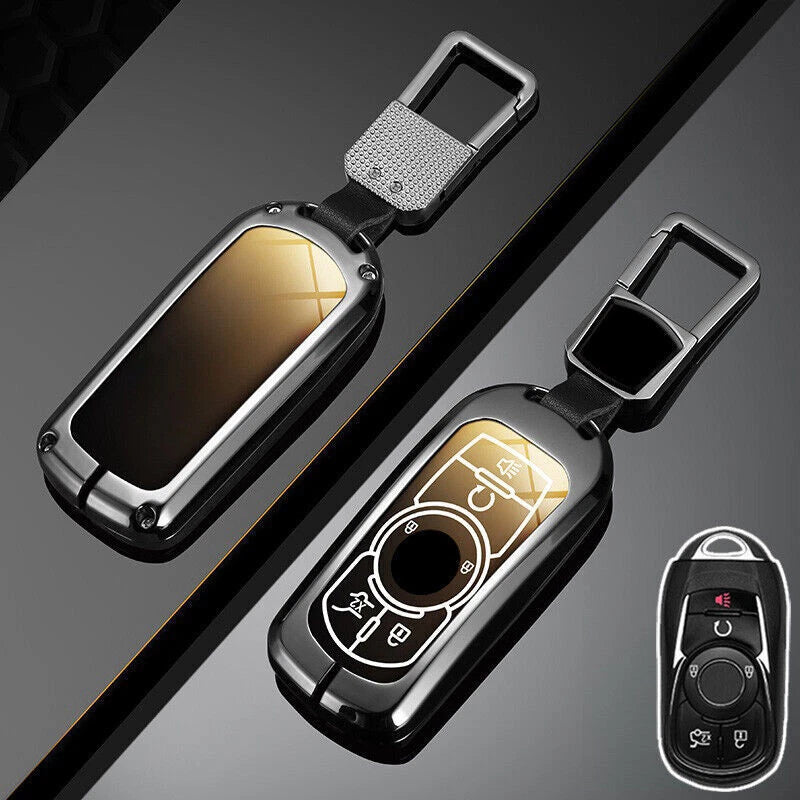Zinc Alloy TPU Car Key Fob Case Cover for Buick Encore TourX Lacrosse Regal