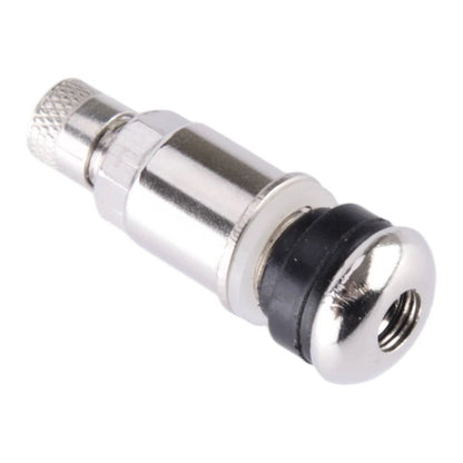 4pcs Stainless Steel Tire Valve Stems with Dust Caps for Car & Truck