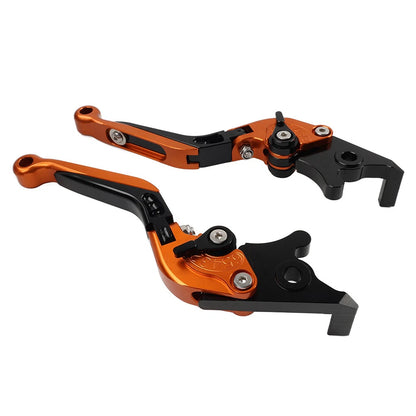 Orange Extendable Brake Clutch Levers for Honda CBR600RR CBR954RR (03-06)