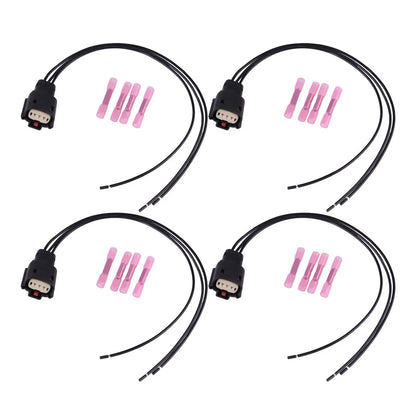 4pc Ignition Coil Connector Wiring Harness for Ford F150 Edge V8 (2007-2017)