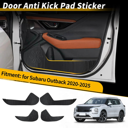 Car Door Anti Kick Pad Sticker Scratch Protector for Subaru Outback (2020-2025)