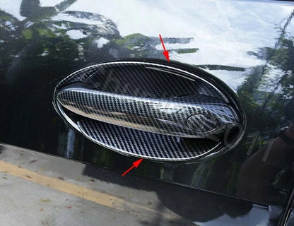 Fiber Side Door Handle Bowl Molding Cover Trim for BMW X5 G05 (2019-2021)