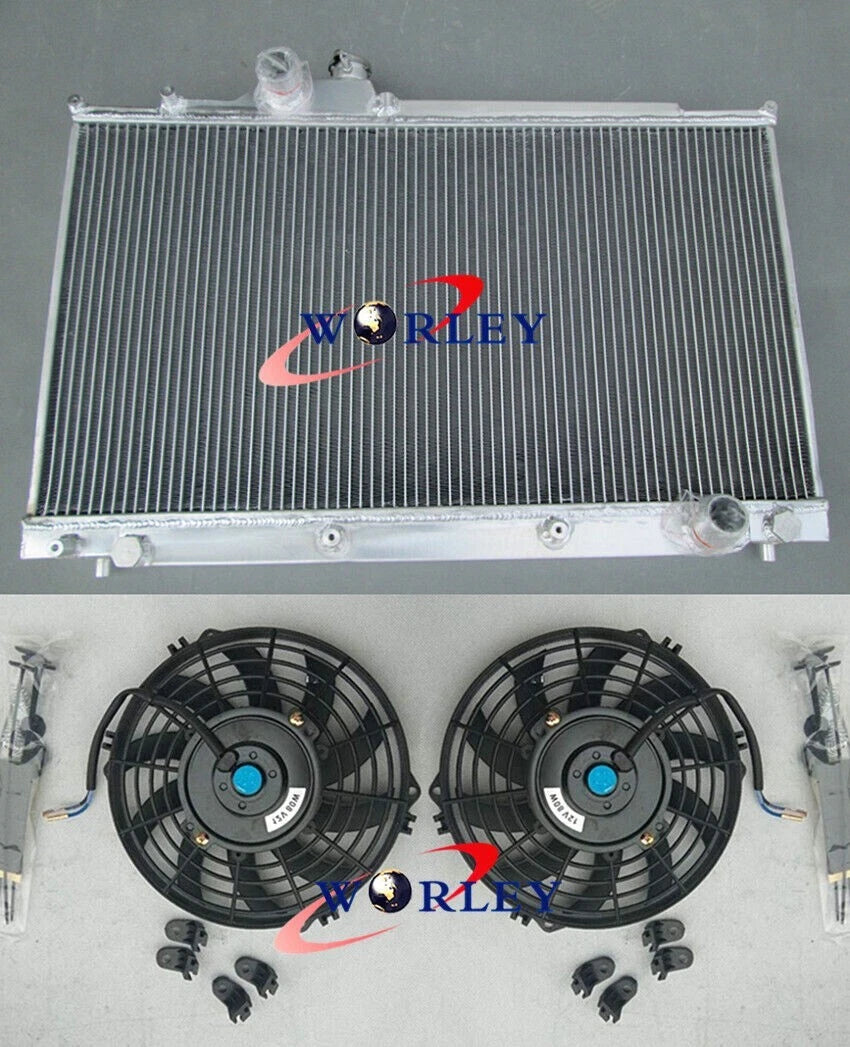 Aluminum Radiator & Fans for LEXUS IS200 IS300 1999-2005