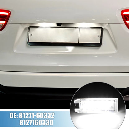 White LED License Plate Lights for Jeep Grand Cherokee (2017-2021)