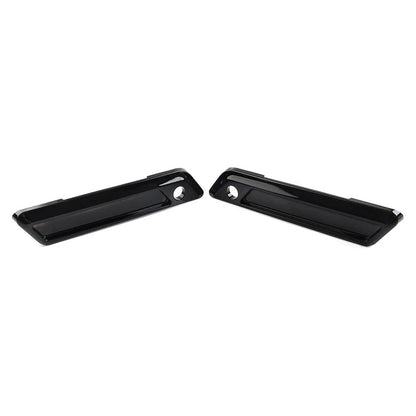 Glossy Black Latch Covers for Harley Touring Electra Glide Road King (2014-2023)