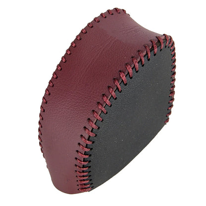 Black Red Leather Gear Shift Knob Cover for Lexus NX250 350 350h (2022)