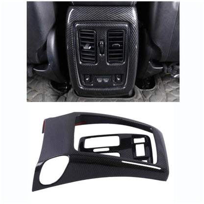 ABS Fiber Rear Air Vent Outlet Lid Cover Trim for Jeep Grand Cherokee (2014-2021)