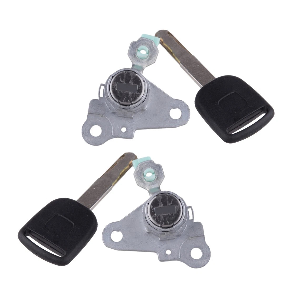 2 x LOCK CYLINDERS for Honda Fit Jazz (2003-2008)