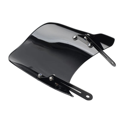 Black Windshield for MOTO GUZZI V7 Classic V9 Bobber (2016-2023)