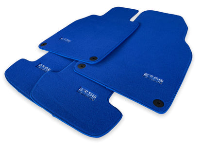 Premium Blue Carpet Floor Mats for Porsche 987 Boxster (2005-2012)