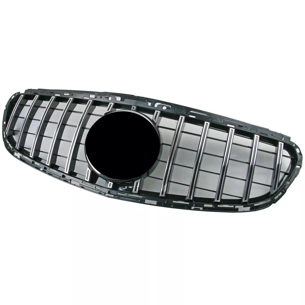Chrome GT Grille for Mercedes Benz W212 E-Class E180 E200 E300 (2013-2016)