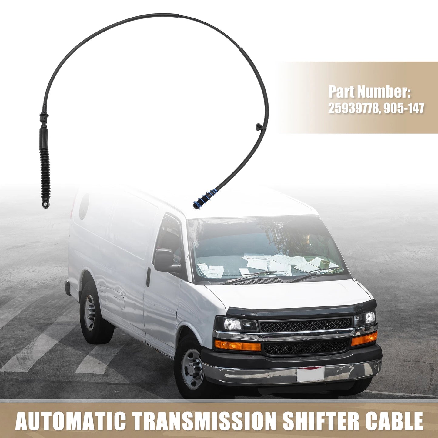 Gear Shift Cable for Chevrolet Express 1500/2500/3500 (2003-2009)