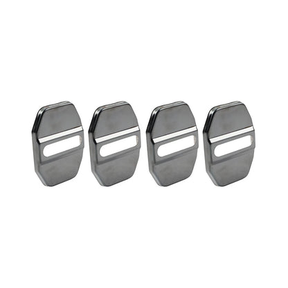 Black Door Lock Covers for BMW F40, F45, Benz C-Class, Maserati