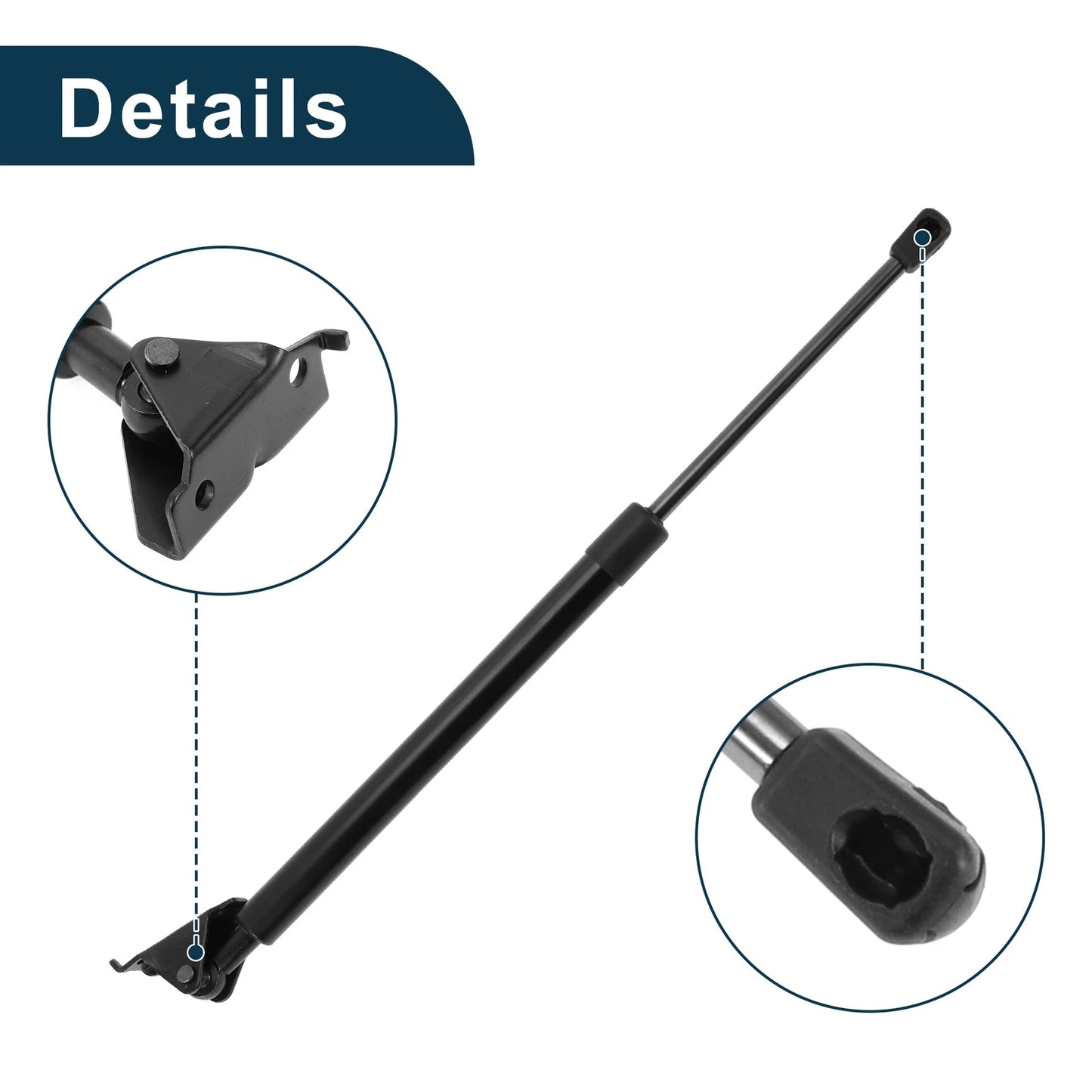 Rear Window Glass & Tailgate Lift Supports for Jeep Grand Cherokee ZJ (1993-1998)