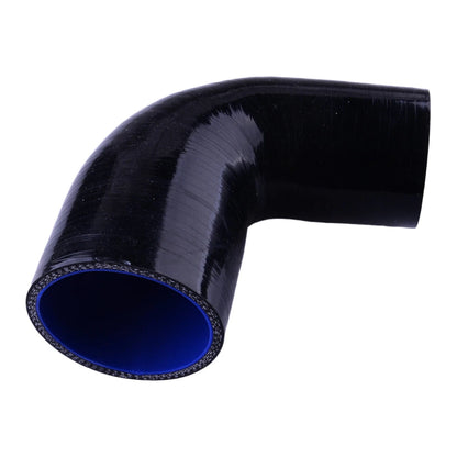 2" to 2.5" 90 Degree Reducer Silicone Hose Pipe Coupler for Turbo Hot