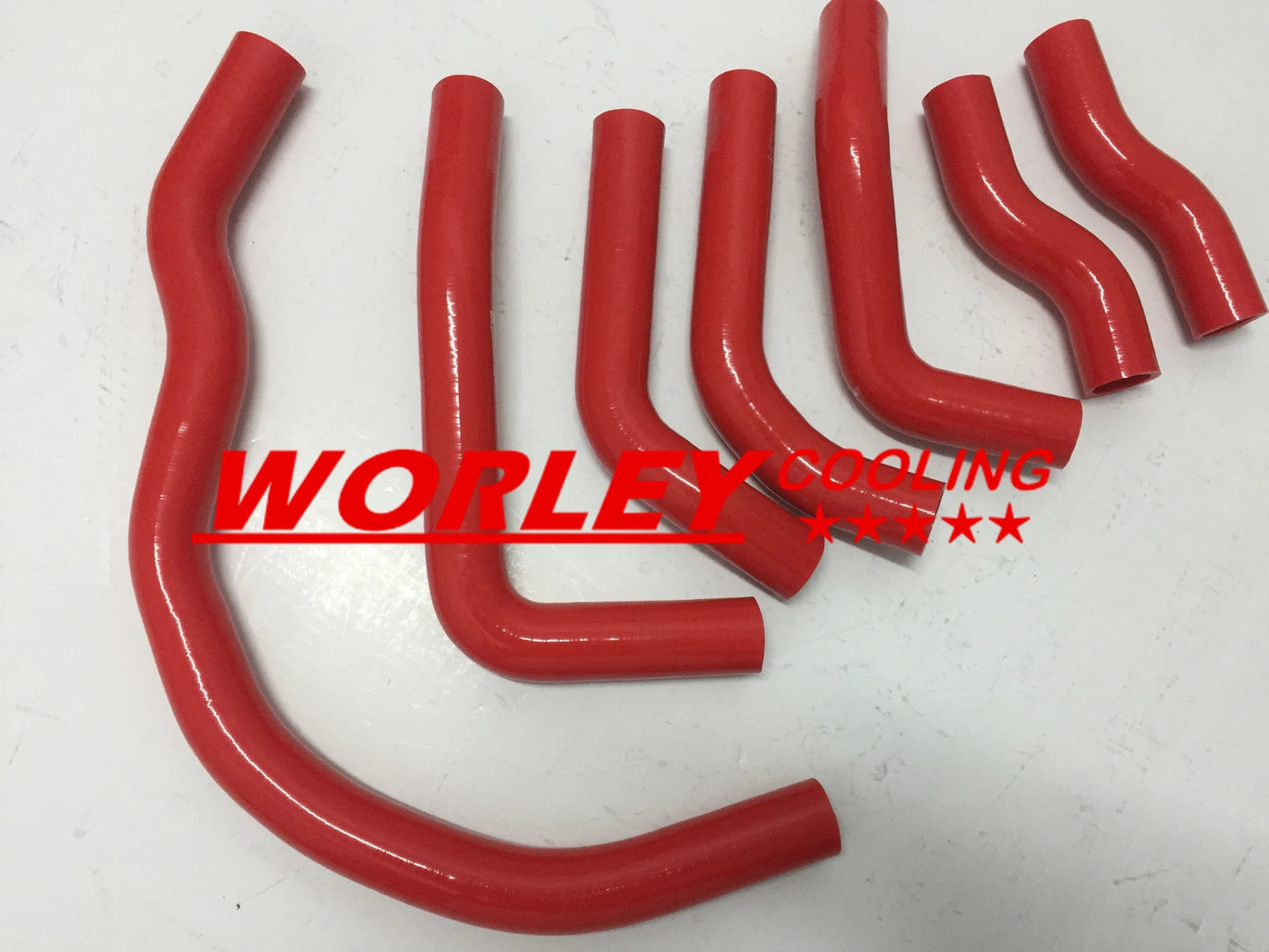 Silicone Radiator Hose for Toyota MR2 SW20 3SGTE Turbo (1993-1999) RED