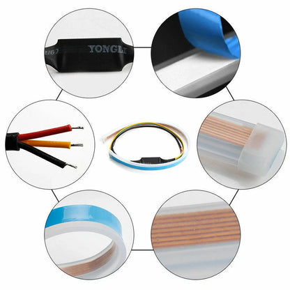 LED Tail Light Strip for Car/Van/Trunk - Turn Signal & Brake Light (2010-2023)