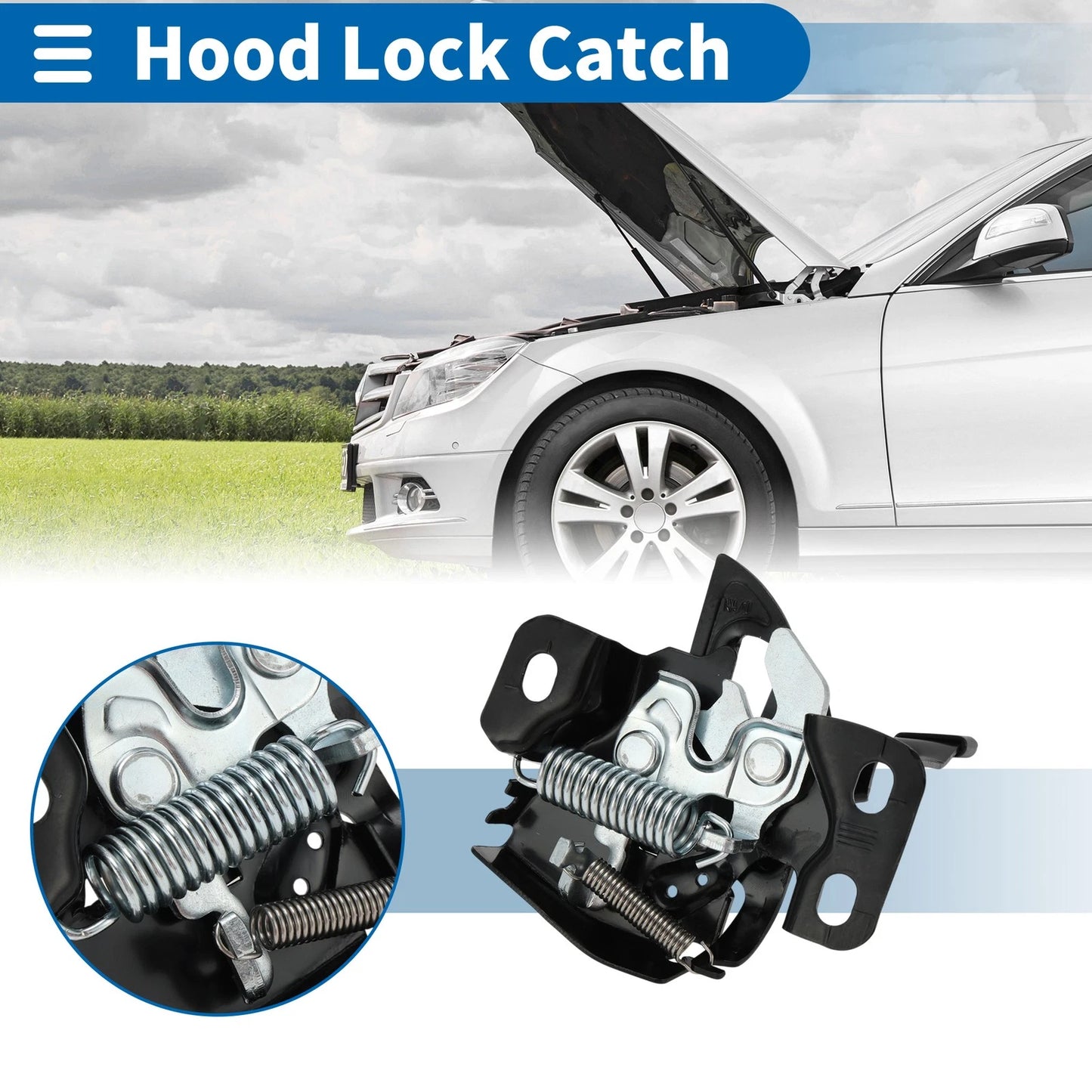 Hood Latch Assembly for Honda Civic (2006-2011)