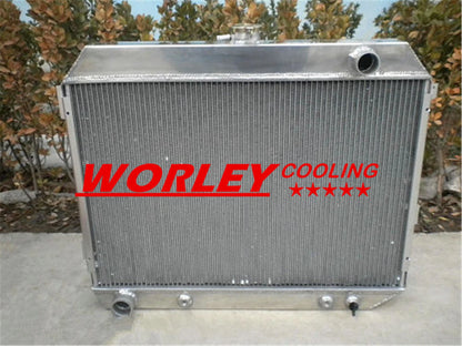 3 Row Aluminum Radiator for 1967-1973 Dodge Charger 6.3L/7.0L/7.2L V8 (1967-1973)