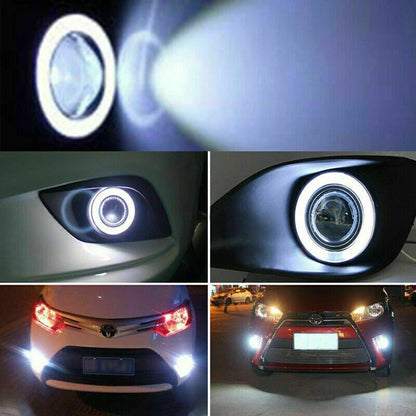 2.5 Inch COB LED Fog Light Projector with Angel Eyes for Car