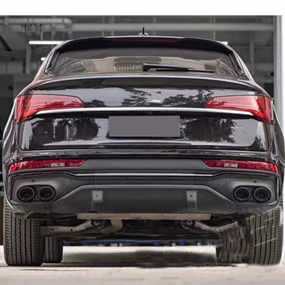 Rear Bumper Diffuser for Audi Q5 S Line Sport Back (2021-2023) Black