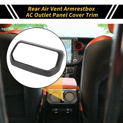 Rear Air Vent Armrest AC Outlet Panel Cover for Jeep (Fits Various Models)