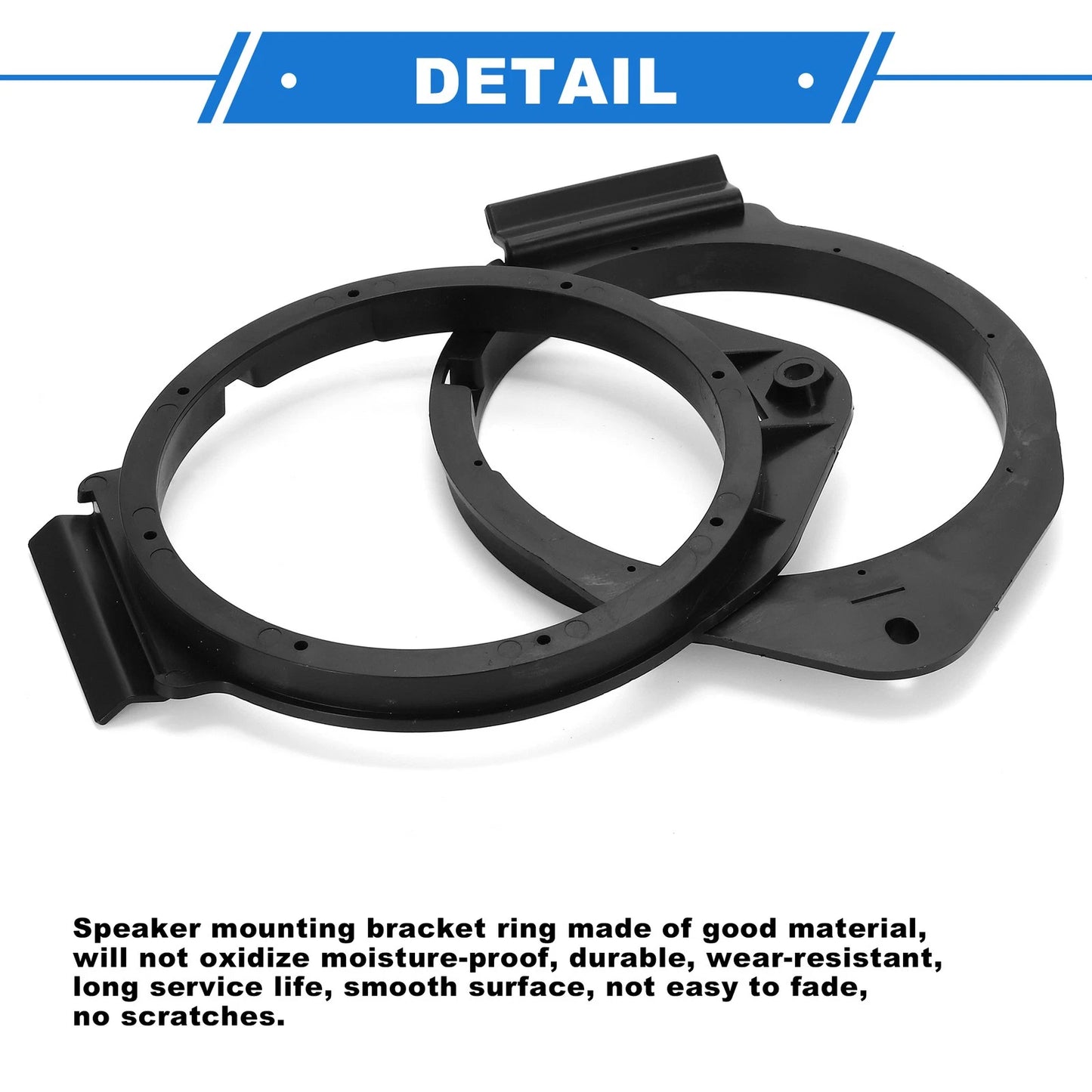 Speaker Spacer Ring 6.5'' Tweeter Adapter for GMC Sierra