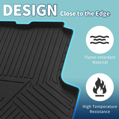 Flat Face Cargo Liner Rear Trunk Mat for Nissan Altima (2019-2025) 1 Pc