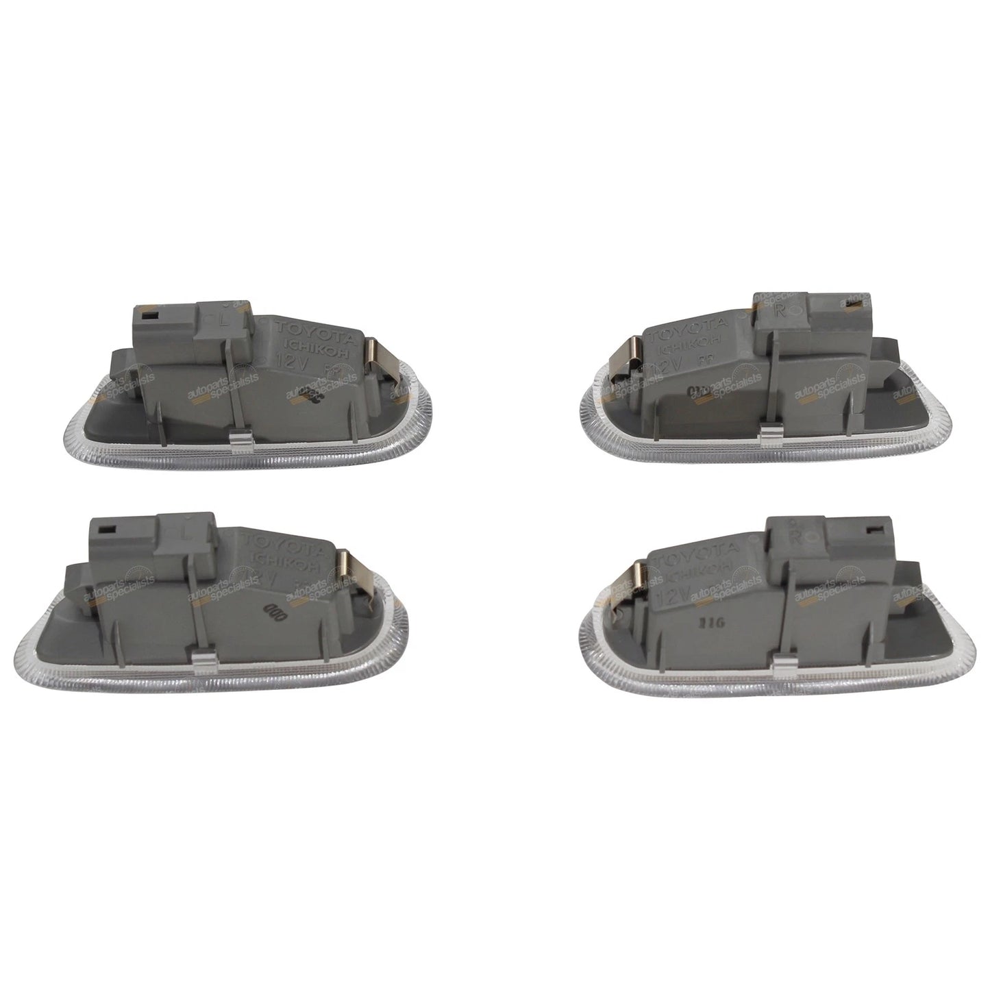 Door Lamp / 4 x / Door Lamps for Toyota Prado 120 Series (2002–2009)