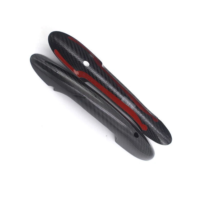 100% Carbon Fiber Exterior Door Handle Cover Trim for Mini F57 F56 w/ comfort