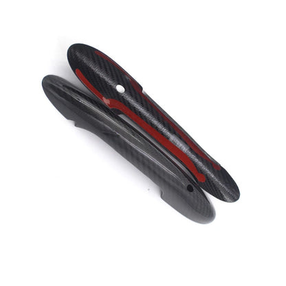 100% Carbon Fiber Exterior Door Handle Cover Trim for Mini F57 F56 w/ comfort