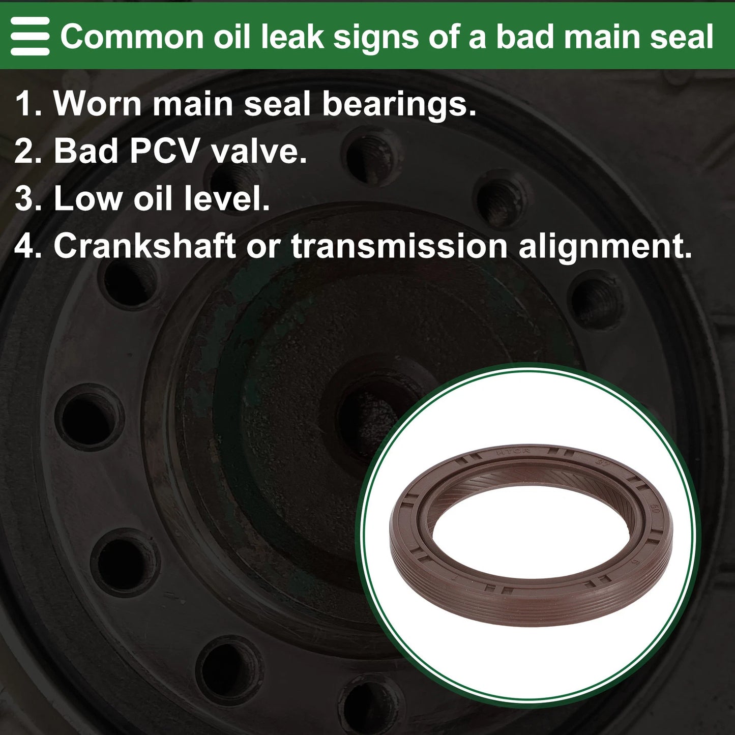 Front Crankshaft Oil Seal for Ford Focus (2003-2018)