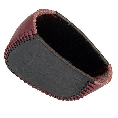 Black Red Leather Gear Shift Knob Cover for Lexus NX250 350 350h (2022)