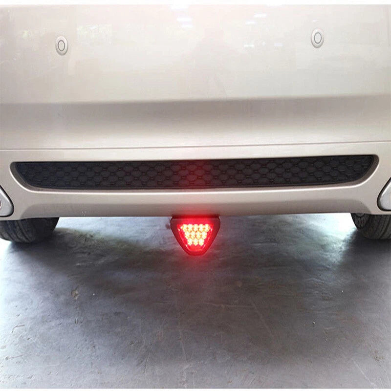 F1 Type Car DRL LED Back Tail Stop Fog Brake Strobe Light Lamp for Universal