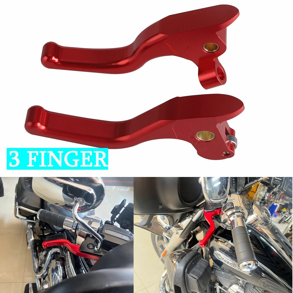 Hand Brake Clutch Levers Kit for Harley Electra Glide Ultra Limited (2014-2023)