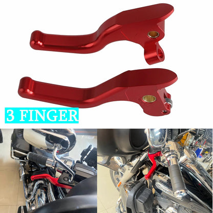 Hand Brake Clutch Levers Kit for Harley Electra Glide Ultra Limited (2014-2023)