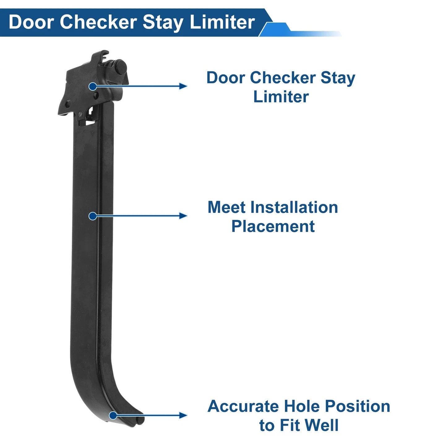 Rear Left & Right Door Check Straps for Renault Master (2010-2020)