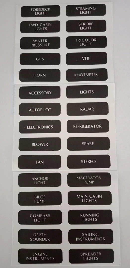 12V 3 Switch Panel Weatherproof Black Textured Alloy Pre-Wired