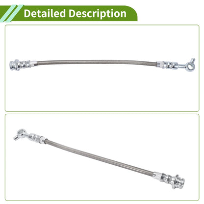 Front Extended Brake Line Hoses for Nissan Patrol GQ Y60 (1988-1997)