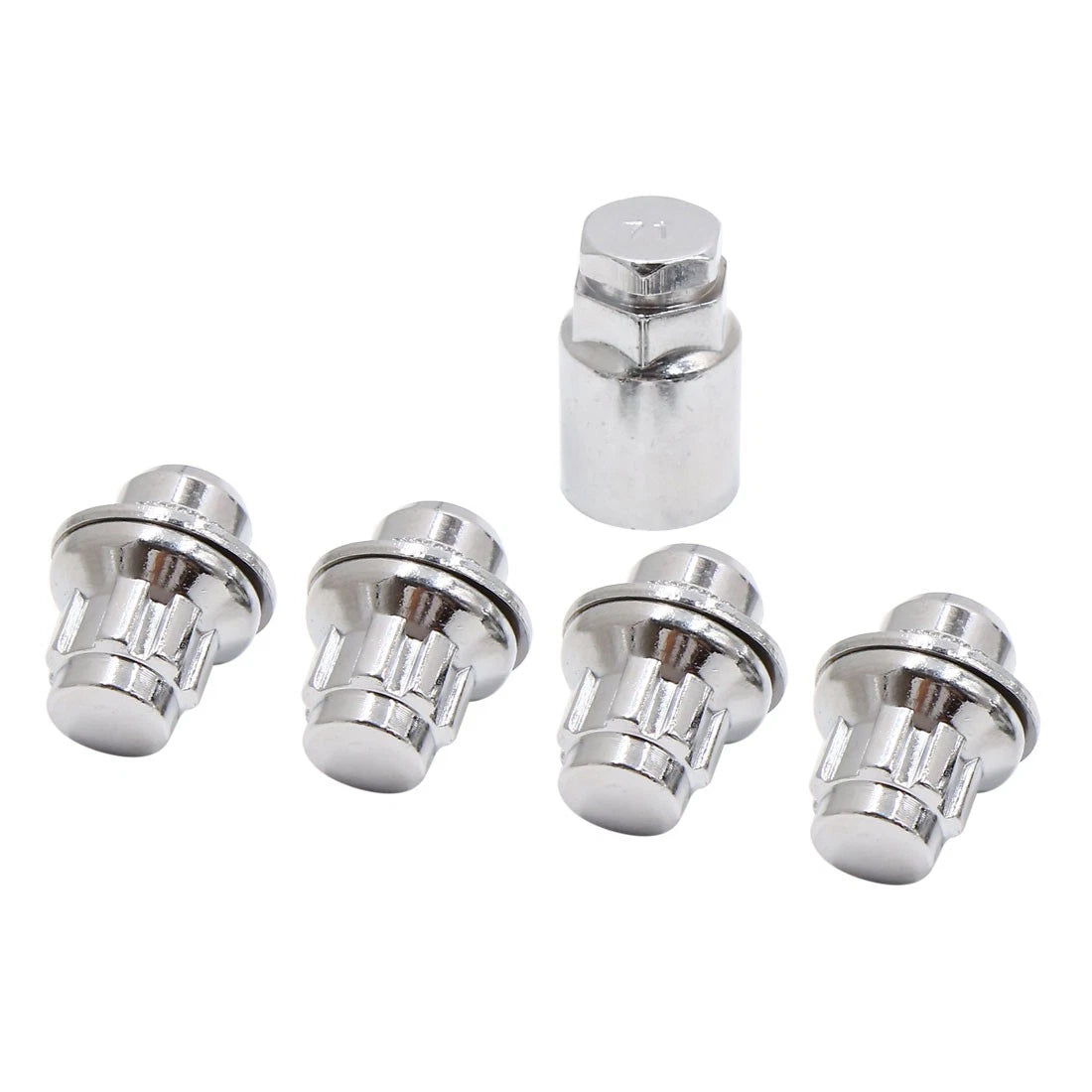 M12 x 1.5 Car Wheel Rim Tuner Anti-theft Lock Lug Nuts Key for Toyota