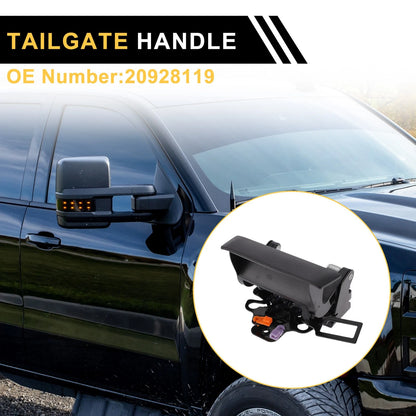 Liftgate Latch Tailgate Handle for Chevrolet Silverado 1500 (2007-2013)