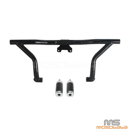 Durable Front Frame Slider Engine Guard Crash Bar for Harley FLHR (2014-2022)