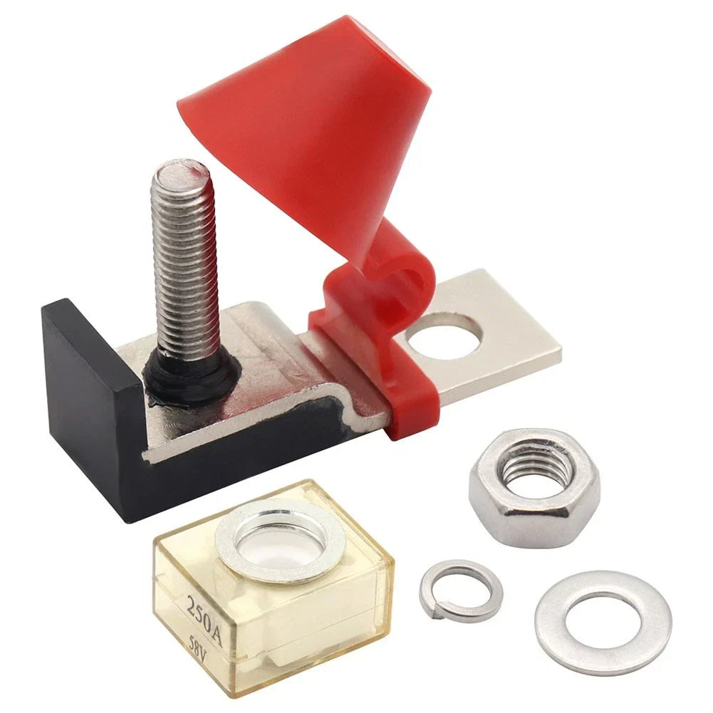 M8 Terminal Mount Fuse Block Kit 30A/300A for Car/Boat/RV