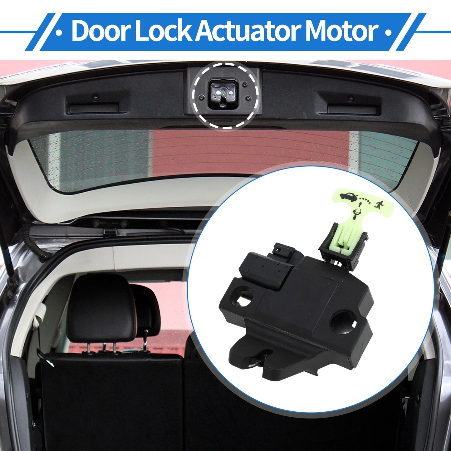 Rear Liftgate Door Lock Actuator for Toyota Camry (2012–2017)