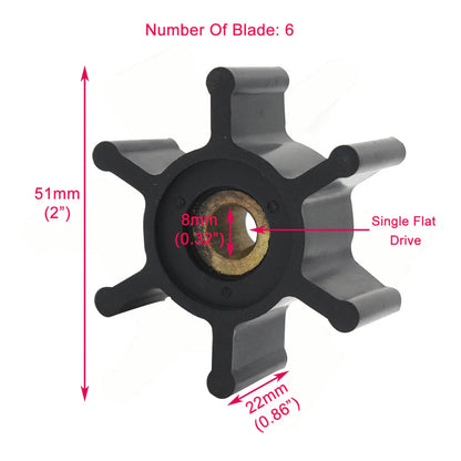 Replacement Impeller for M18 Transfer Pumps, Fits 49-16-2771