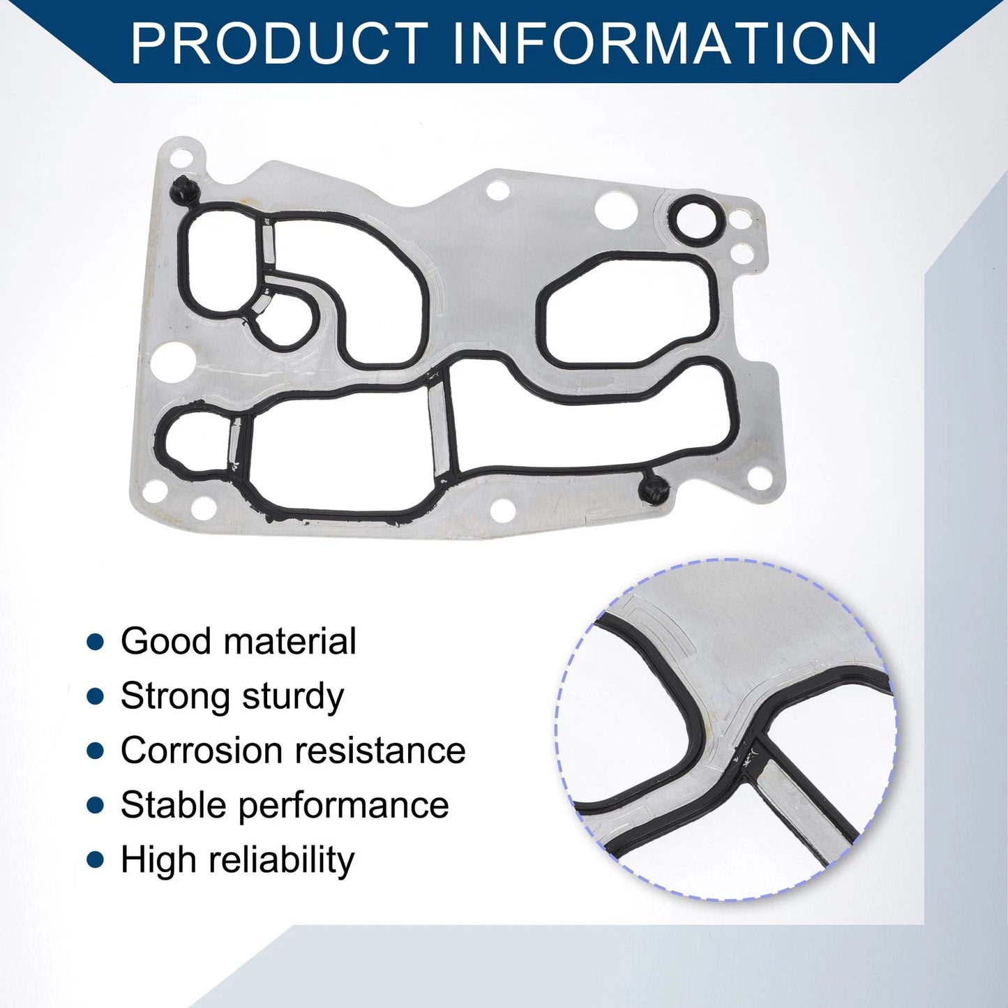 Engine Oil Filter Housing Gasket for BMW 328d xDrive (2014-2018)